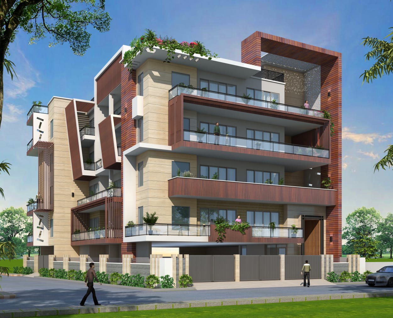 700 sq.yds, 4 BHK Builder Floor in Sushant Lok-1 A-Block, Gurgaon